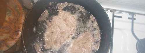 картофель жареный с мясом. Шаг 30