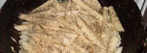 картофель жареный с мясом. Шаг 13