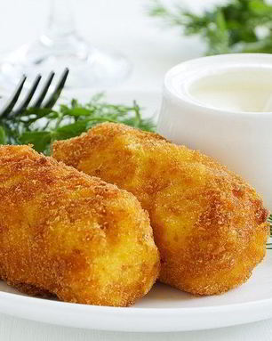 Картофельные крокеты с моцареллой