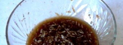 картошка с ребрышками в имбирно-медовой глазури с соусом цацики. Шаг 5