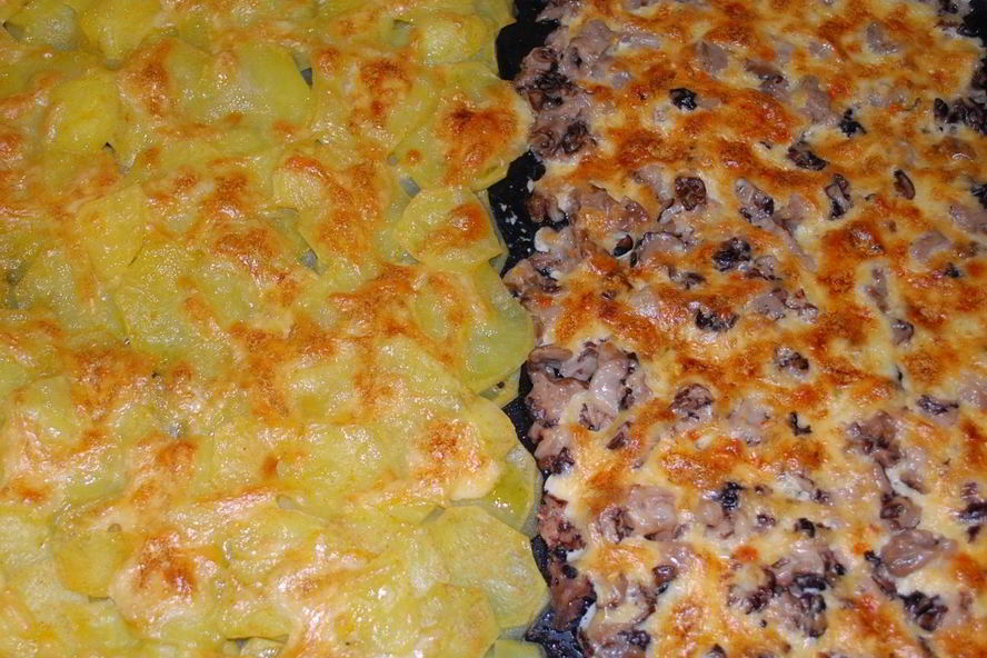 Рецепт картошка со сморчками в духовке