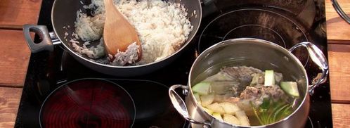 кхао ман кай — рис в курином жире. Шаг 4