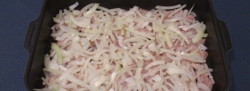 молодой картофель с курицей. Шаг 2