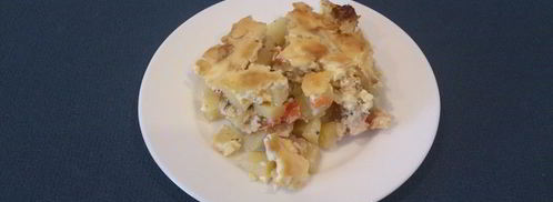 молодой картофель с курицей. Шаг 8