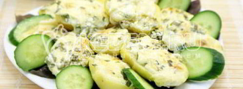 печеный картофель в духовке. Шаг 8