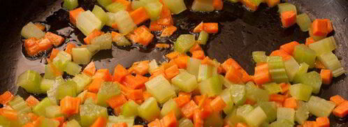 постный рис с овощами и нутом. Шаг 6