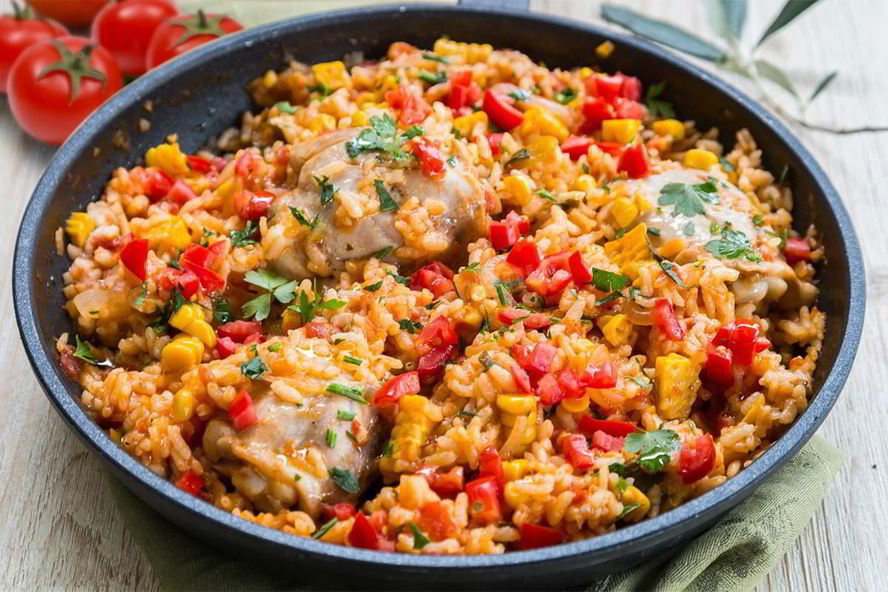 Рецепт рис по-мексикански