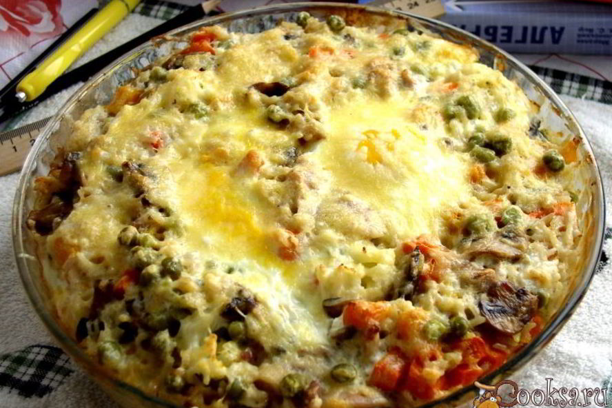 Рецепт рис по-парижски