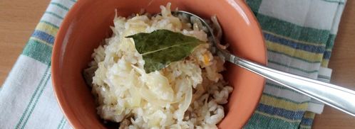 рис с капустой и мясом. Шаг 8