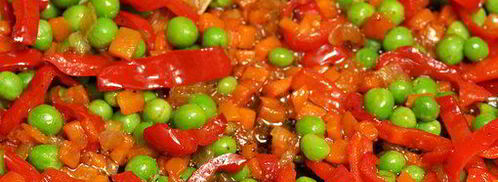 рис с креветками и зеленым горошком. Шаг 9