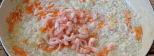 рис с креветками. Шаг 4