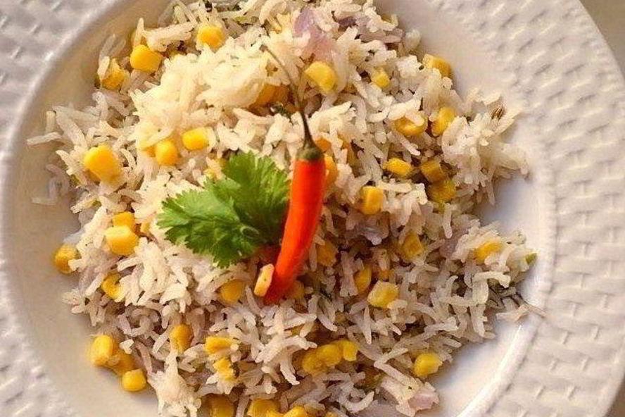 Рецепт рис с кукурузой в мультиварке