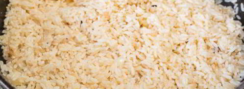 рис с куриной печенью и грибами. Шаг 7