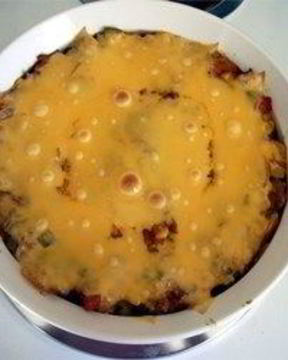 Рис с мясом в духовке