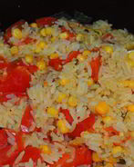 Рис с помидорами