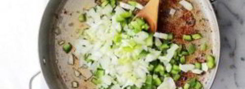 рис с сосиской. Шаг 3