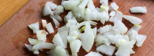 рис с зеленым горошком. Шаг 2