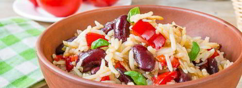 рис со сладким перцем и фасолью. Шаг 12