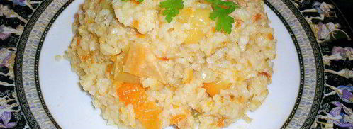 рис, тушенный с мясом и овощами. Шаг 5