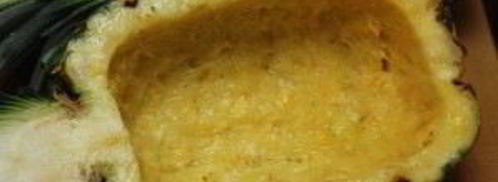 тайский рис с креветками в ананасе. Шаг 2