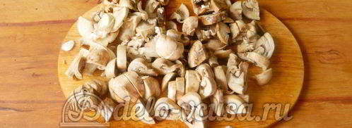 жареная картошка с шампиньонами. Шаг 2
