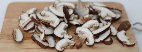 жареный рис с фасолью и грибами. Шаг 4