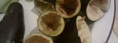 долма с баклажаном и болгарским перцем. Шаг 4