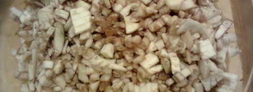 долма с баклажаном и болгарским перцем. Шаг 5