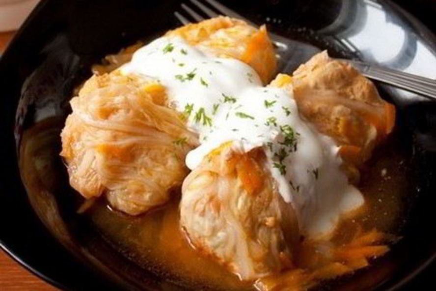 Рецепт голубцы из пекинской капусты с говяжьим фаршем