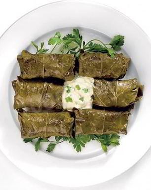 Голубцы из виноградных листьев по-еврейски