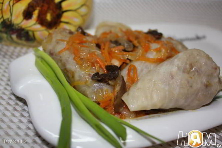 Рецепт голубцы с гречкой и картофелем