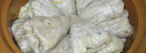 голубцы с гречкой и картофелем. Шаг 8