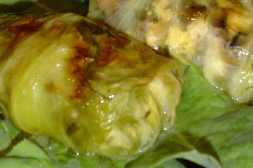 Рецепт голубцы с грибами и брынзой