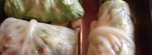 голубцы с грибами и брынзой. Шаг 5