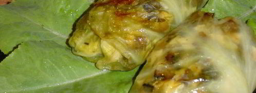 голубцы с грибами и брынзой. Шаг 6