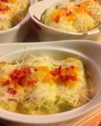 Голубцы с кускусом и семгой