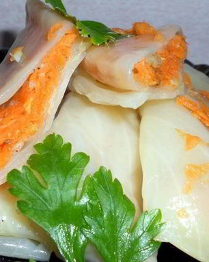 Голубцы с морковкой