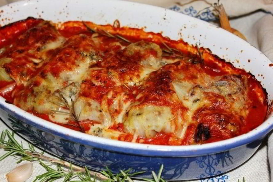 Рецепт голубцы с отрубями, гречей и горгонзолой