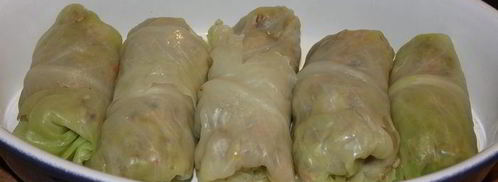 голубцы с отрубями, гречей и горгонзолой. Шаг 11