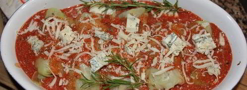 голубцы с отрубями, гречей и горгонзолой. Шаг 16