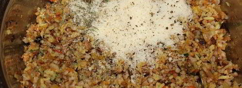 голубцы с отрубями, гречей и горгонзолой. Шаг 9