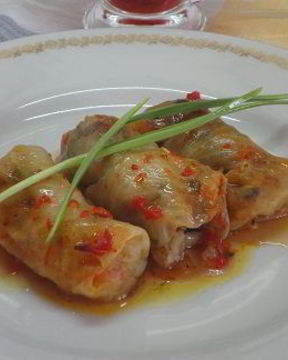 Голубцы с рисом и грибами