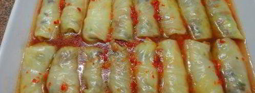 голубцы с рисом и грибами. Шаг 7