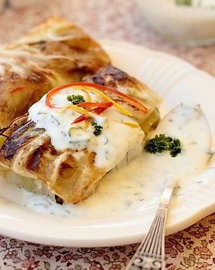 Голубцы с рыбой