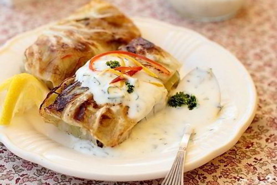 Рецепт голубцы с рыбой