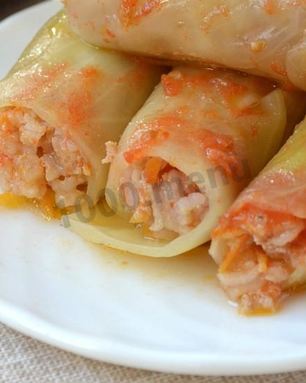 Голубцы в микроволновке