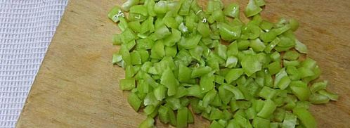 ленивые голубцы с болгарским перцем. Шаг 5