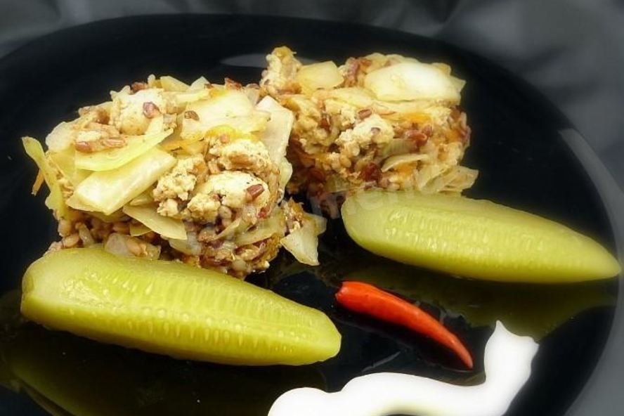 Рецепт ленивые голубцы с куриным фаршем в мультиварке