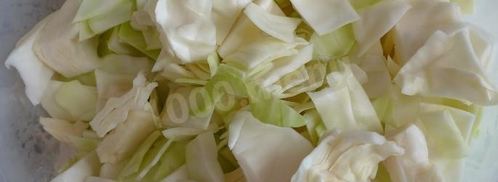 ленивые голубцы с куриным фаршем в мультиварке. Шаг 4