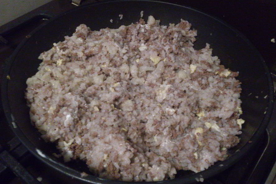 Рецепт ленивые голубцы с цветной капустой